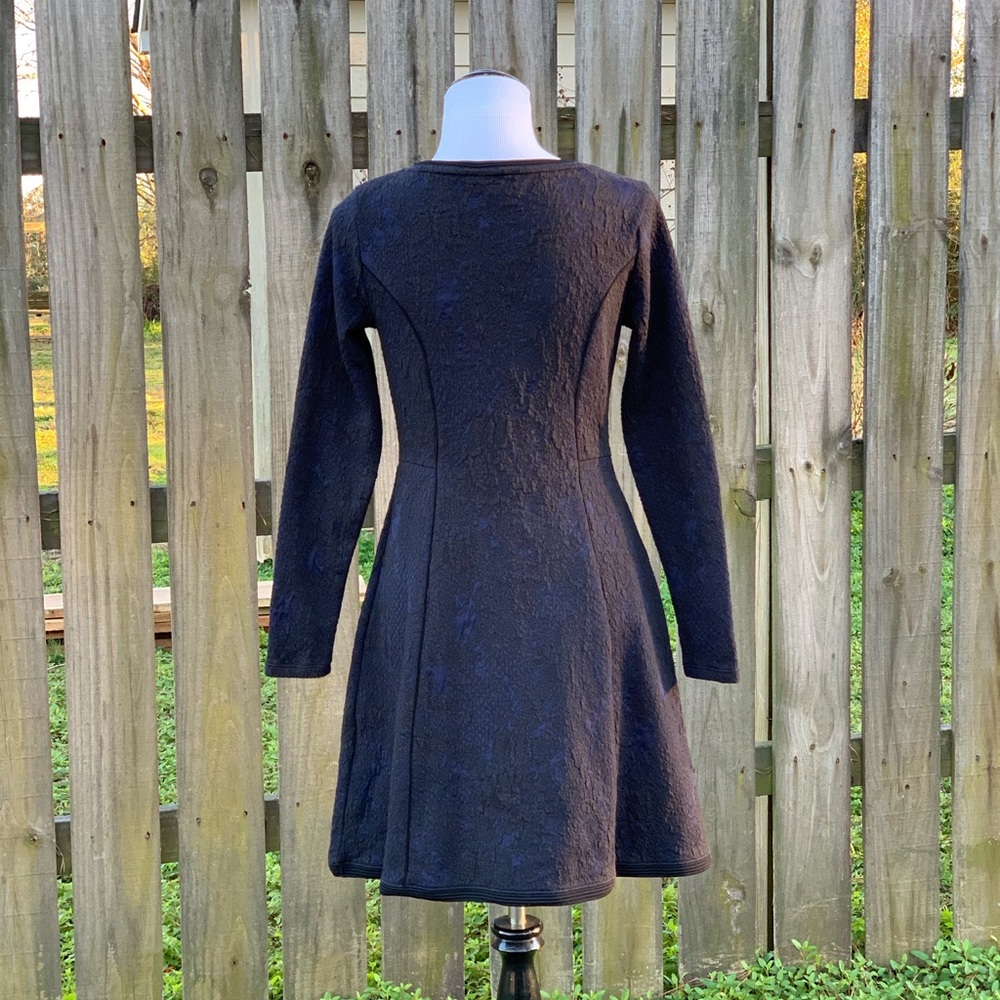 Simply Vera Vera Wang Midnight Blue Dress Sz S - Picture 5 of 8